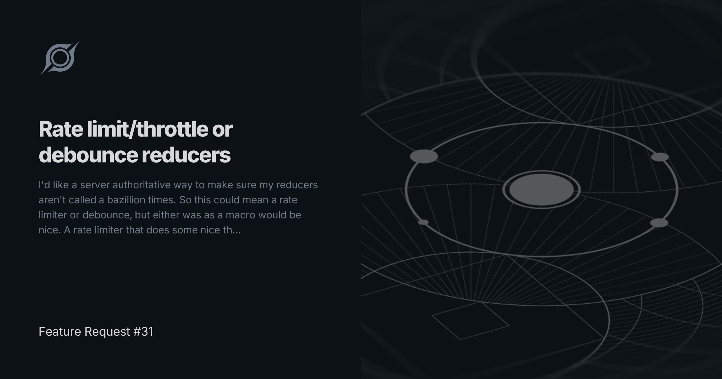 Feature Request #31 | Rate limit/throttle or debounce reducers ...