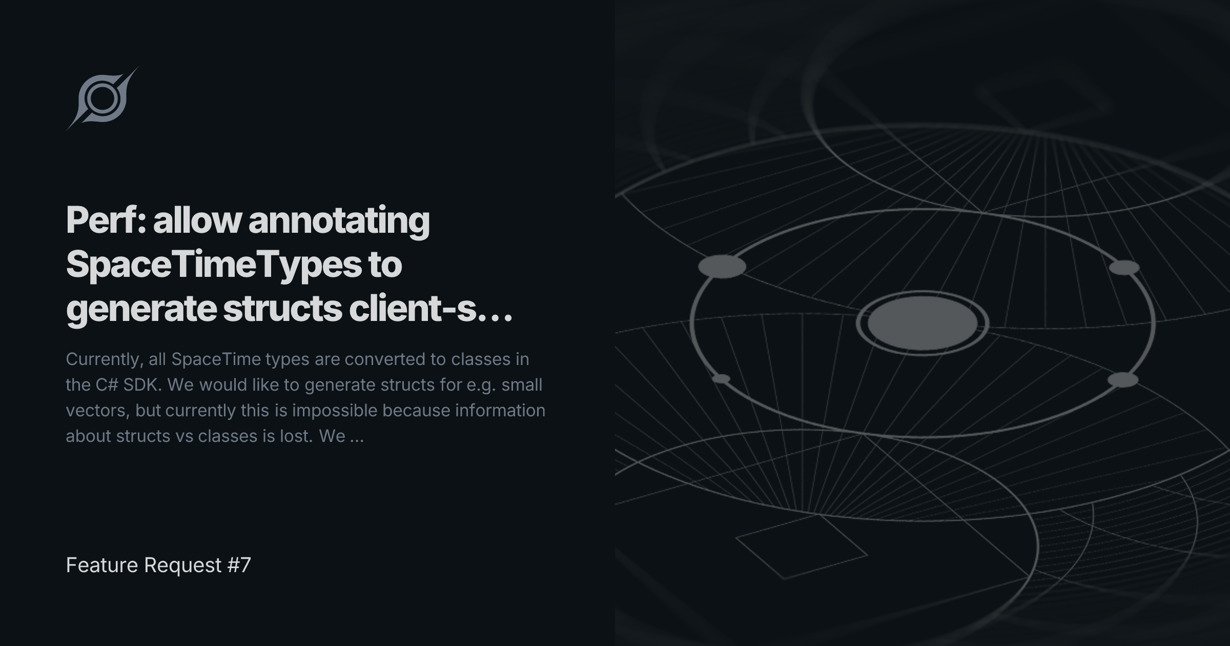 Feature Request #7 | Perf: allow annotating SpaceTimeTypes to generate ...